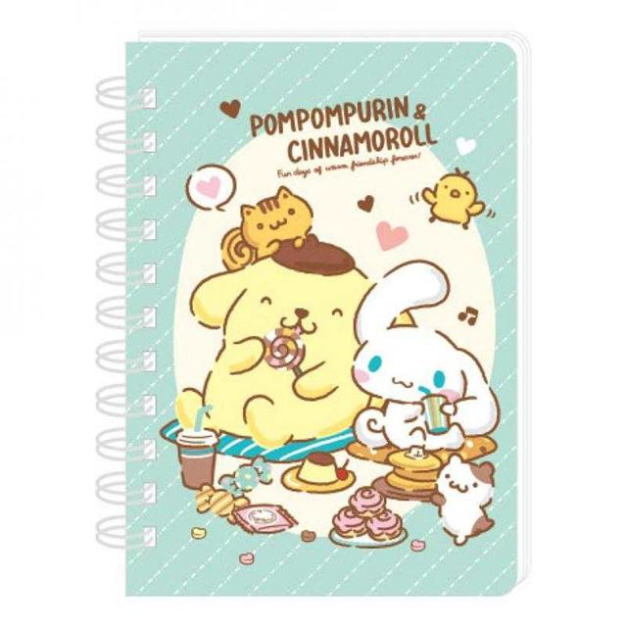 Sanrio 三麗鷗 100k線圈筆記本 (狗狗好朋友款)