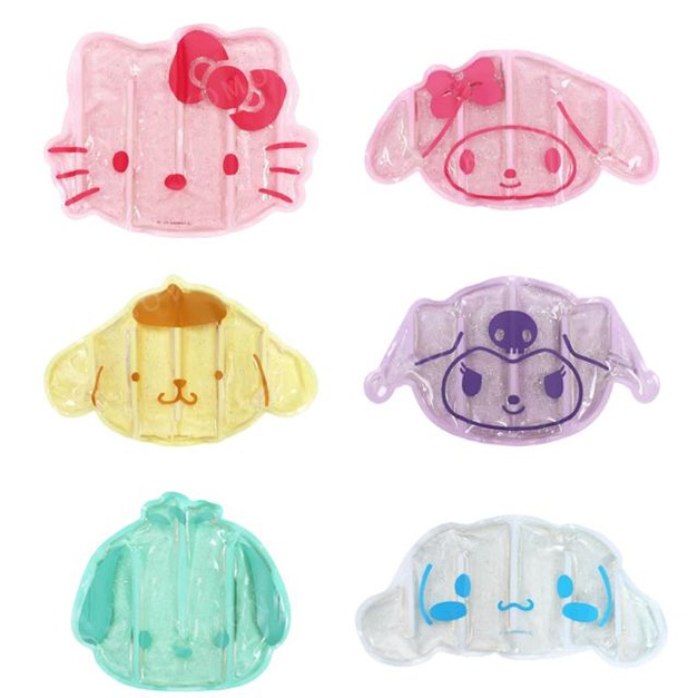 Sanrio 三麗鷗 造型果凍冰枕 (大臉款) Kitty 布丁狗 大耳狗 美樂蒂