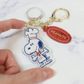 史努比 壓克力三連鑰匙圈 (廚師款)_1