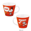 史努比 陶瓷馬克杯 340ml (紅/藍/黃款)_1