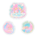 Sanrio 三麗鷗 雙子星 夾鏈袋造型貼紙組 30枚入 (夏日汽水)_2