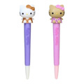 Sanrio 三麗鷗 Hello Kitty 造型軟Q公仔原子筆 黑 (坐姿款)_2