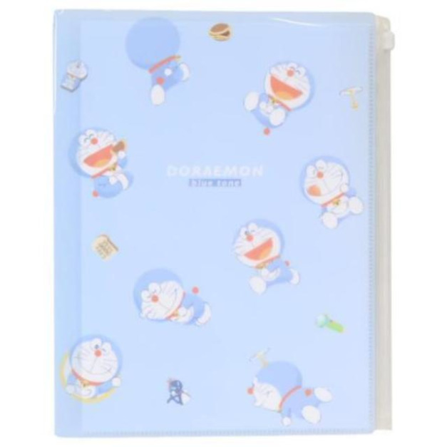 哆啦A夢 A4 6+1多功能資料夾 (滿版動作款)