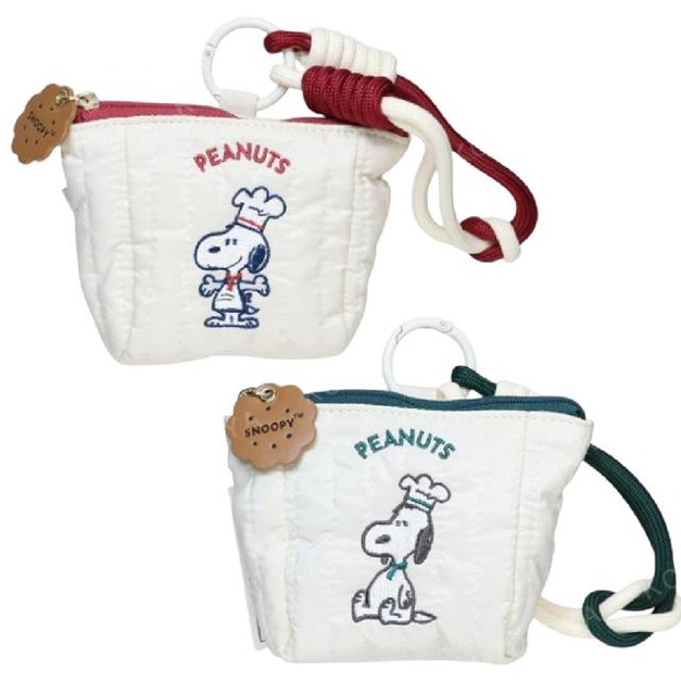 史努比 收納包吊飾 (廚師款)