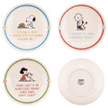 史努比 陶瓷圓盤3入組 21cm (彩色動作款)_1