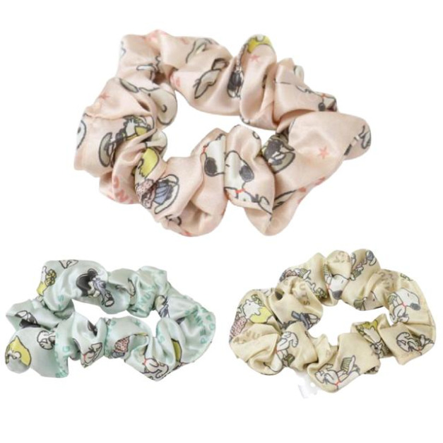 史努比 緞面大腸圈 (滿版款)