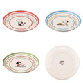 史努比 陶瓷圓盤3入組 21.5cm (彩色動作款)_1