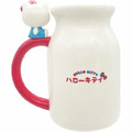 Sanrio 三麗鷗 Hello Kitty 造型陶瓷馬克杯 350ml (牛奶瓶款)_1