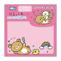 San-X 拉拉熊 方形便條本 (幸運草/彩虹款)_1