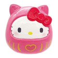 Sanrio 三麗鷗 Hello Kitty 造型陶瓷存錢筒 (達摩款)