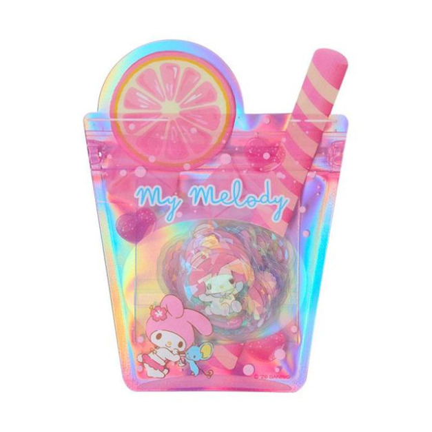 Sanrio 三麗鷗 美樂蒂 夾鏈袋造型貼紙組 30枚入 (夏日汽水)
