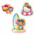 Sanrio 三麗鷗 Hello Kitty 夾鏈袋造型貼紙組 30枚入 (夏日汽水)_4