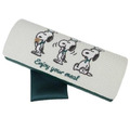 史努比 眼鏡盒附拭鏡布 (綠廚師款)