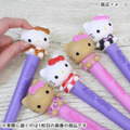 Sanrio 三麗鷗 Hello Kitty 造型軟Q公仔原子筆 黑 (坐姿款)_4