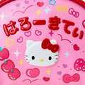 Sanrio 三麗鷗 Hello Kitty 皮質拉鍊化妝包 (懷舊校園系列)_3