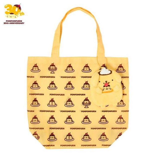 ▲新品特價【預購】Sanrio 三麗鷗 布丁狗 摺疊環保購物袋 (滿滿布丁30週年)