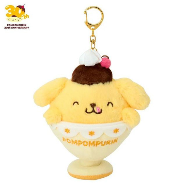 ▲新品特價【預購】Sanrio 三麗鷗 布丁狗 絨毛玩偶吊飾 (滿滿布丁30週年)