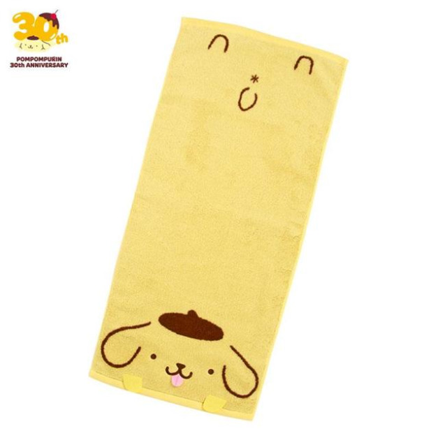 ▲新品特價 Sanrio 三麗鷗 布丁狗 棉質造型長毛巾 (滿滿布丁30週年)