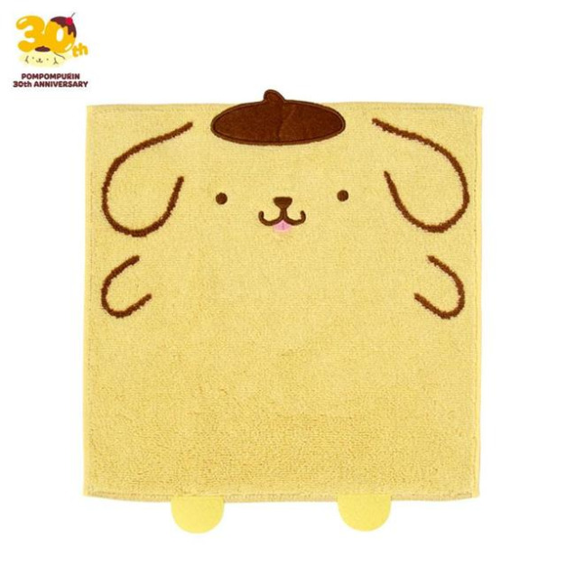 ▲新品特價【預購】Sanrio 三麗鷗 布丁狗 純棉小方巾 25x25cm (滿滿布丁30週年)