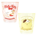 Sanrio 三麗鷗 透明無把壓克力杯 200ml (好友款) Kitty 美樂蒂 布丁狗_1