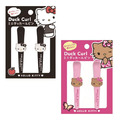 Sanrio 三麗鷗 塑膠長髮夾2入組 (大臉款) Kitty 酷洛米 美樂蒂 大耳狗_2
