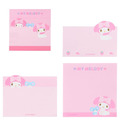 Sanrio 三麗鷗 造型便條本 60枚入 (探頭款) Kitty 美樂蒂 大耳狗 酷洛米 漢頓_2