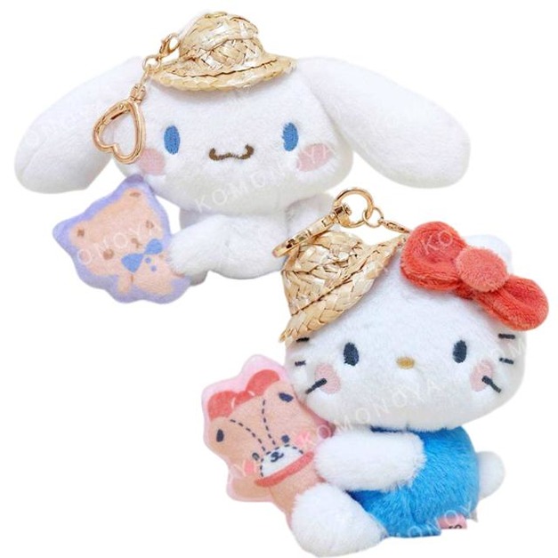 Sanrio 三麗鷗 絨毛玩偶吊飾 (編織款) Kitty 大耳狗