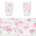 Sanrio 三麗鷗 透明無把樹脂杯 520ml (花卉款) Kitty 美樂蒂 布丁狗 酷洛米_2