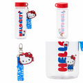 Sanrio 三麗鷗 透明旋轉冷水壺附吊飾 520ml (姓名款) Kitty 美樂蒂 大耳狗_1