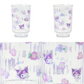 Sanrio 三麗鷗 透明無把樹脂杯 520ml (花卉款) Kitty 美樂蒂 布丁狗 酷洛米_3