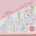 Sanrio 三麗鷗大集合 壓克力造型鑰匙圈 全套盲盒12入組 (草莓鮮奶油蛋糕)_2