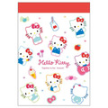 Sanrio 三麗鷗 Hello Kitty 迷你便條本 (滿版動作款)