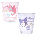 Sanrio 三麗鷗 透明無把壓克力杯 200ml (好友款) Kitty 美樂蒂 布丁狗_2