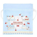 Sanrio 三麗鷗大集合 尼龍束口袋 (草莓鮮奶油蛋糕)_3