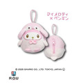 Sanrio 三麗鷗 絨毛玩偶零錢包吊飾 (海生館系列) Kitty 美樂蒂 酷洛米 大耳狗_2