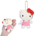 Sanrio 三麗鷗 絨毛玩偶吊飾 (復古經典款) Kitty 美樂蒂 帕恰狗 人魚漢頓_1