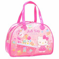 Sanrio 三麗鷗 Hello Kitty PVC防水海灘包 (粉飲料款)