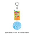 Sanrio 三麗鷗 花小兔 壓克力造型毛球鑰匙圈 (古銅辣妹系列)_2