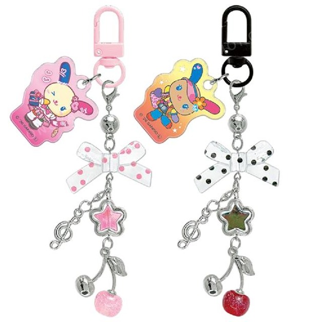Sanrio 三麗鷗 花小兔 壓克力造型櫻桃鑰匙圈 (古銅辣妹系列)