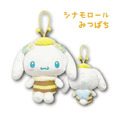 Sanrio 三麗鷗 絨毛玩偶零錢包吊飾 (蜜蜂系列) Kitty 美樂蒂 布丁狗 大耳狗_4