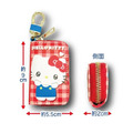 Sanrio 三麗鷗 Hello Kitty 皮質車用鑰匙包 (格紋款)_3