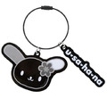 Sanrio 三麗鷗 壓克力造型鑰匙圈 (黑白大臉款) Kitty 布丁狗 大耳狗 花小兔_6