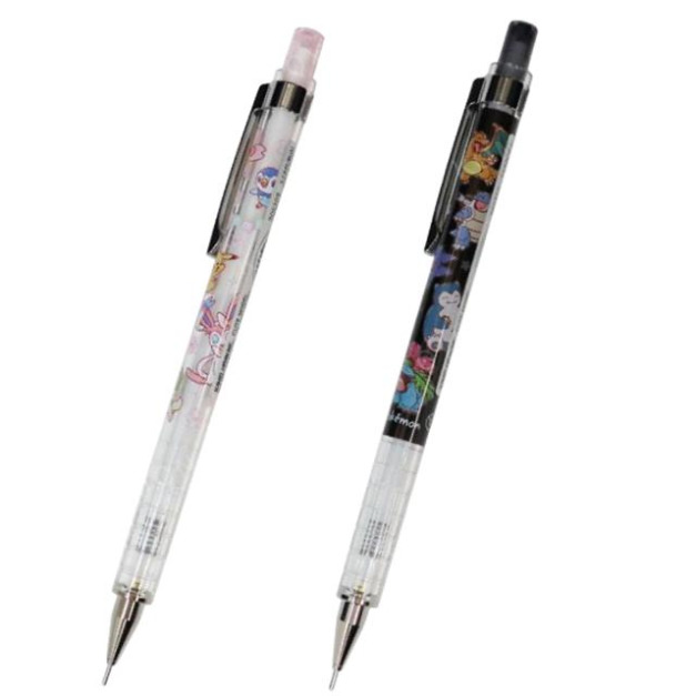 寶可夢 自動鉛筆 0.5mm (粉白/黑款)