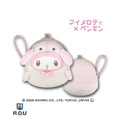 Sanrio 三麗鷗 絨毛玩偶口金零錢包吊飾 (海生館系列) Kitty 美樂蒂 酷洛米 大耳狗_2