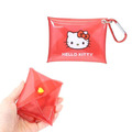Sanrio 三麗鷗 PVC扣式收納包附扣環 (大臉款) Kitty 花小兔 酷洛米_1