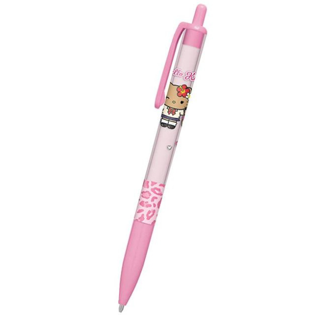 Sanrio 三麗鷗 Hello Kitty 原子筆 黑 0.5mm (曬黑制服款)