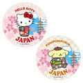 Sanrio 三麗鷗 陶瓷圓形杯墊 (櫻花款) Kitty 美樂蒂 布丁狗 大耳狗 酷洛米_1