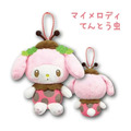 Sanrio 三麗鷗 絨毛玩偶吊飾 (瓢蟲系列) Kitty 美樂蒂 布丁狗 大耳狗_3