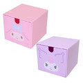 Sanrio 三麗鷗 方形積木收納盒 (大臉款) Kitty 美樂蒂 酷洛米 大耳狗 花小兔_2