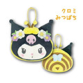 Sanrio 三麗鷗 絨毛玩偶收納包吊飾 (蜜蜂系列) Kitty 美樂蒂 布丁狗 大耳狗_5